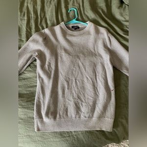 True Rock Grey Waffle Knit Sweater